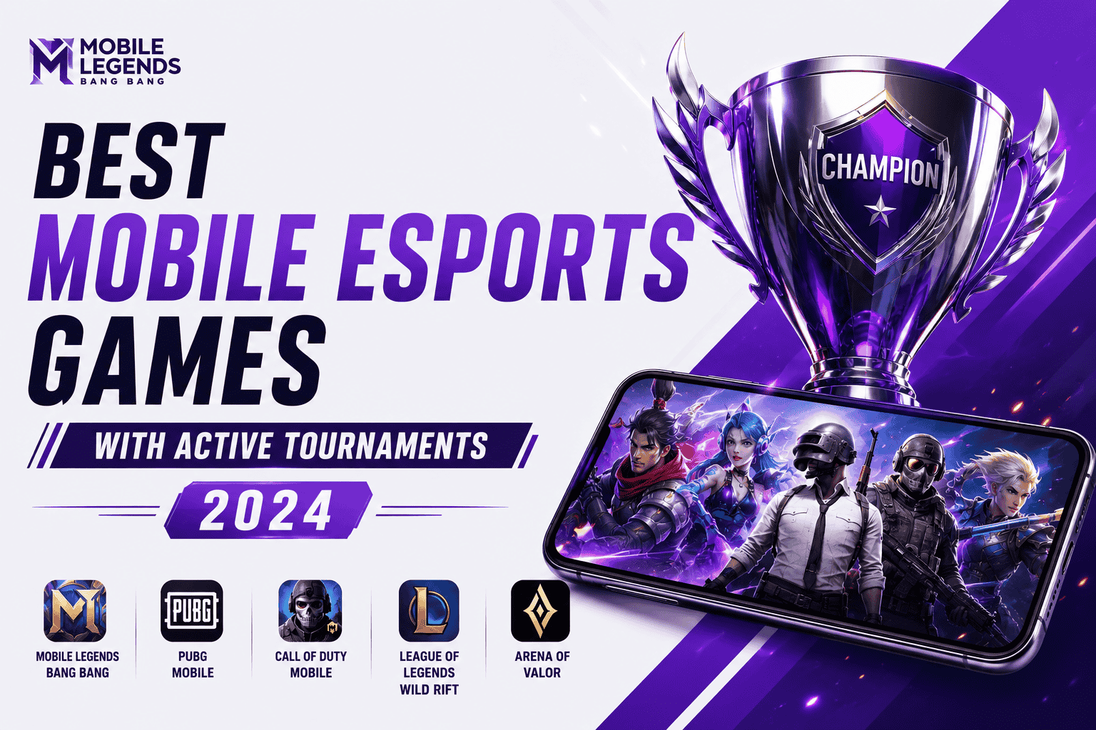 Best Mobile Esports Games With Active Tournaments 2024